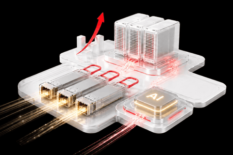 Optical modules powering AI data center infrastructure and high-speed data transmission
