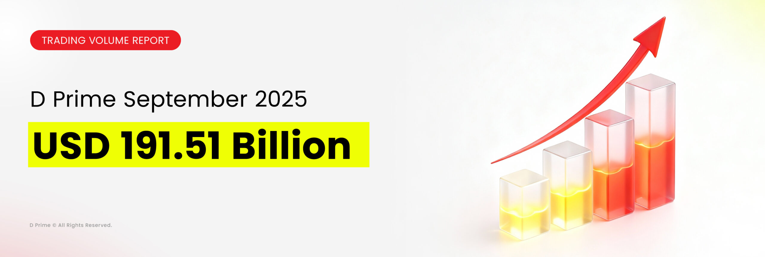 D Prime Trading Volume Records 37% Growth in Sept 2025